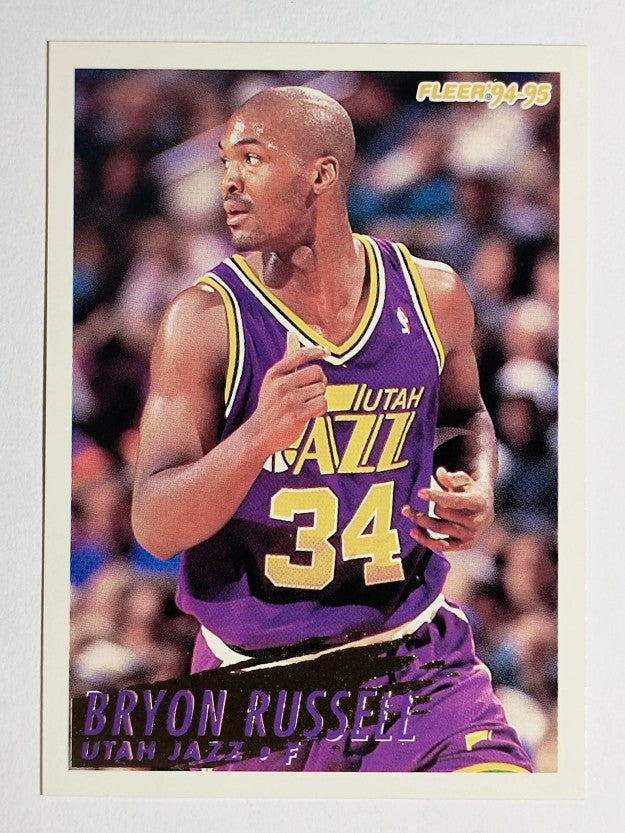 1994-95 Fleer #225 Bryon Russell