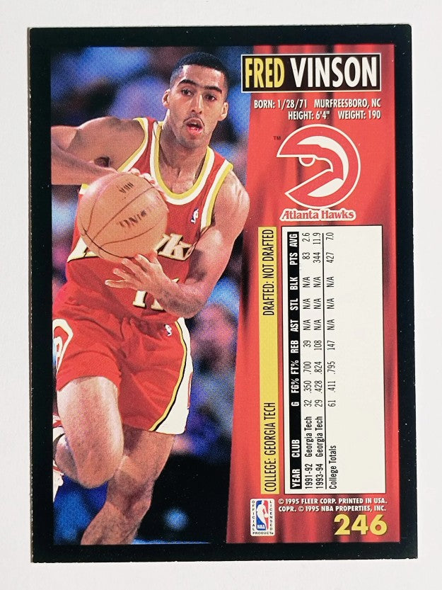1994-95 Fleer #246 Fred Vinson