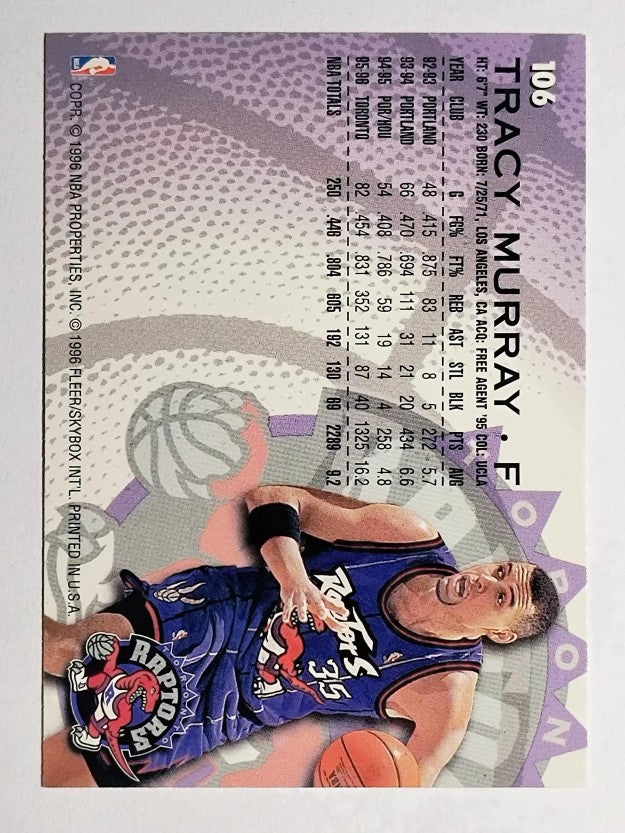 1996-97 Fleer #106 Tracy Murray