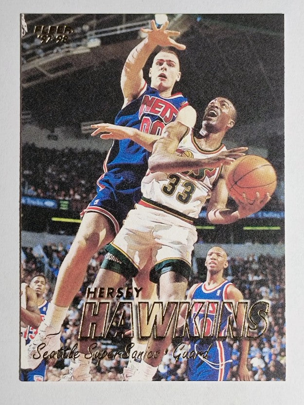 1997-98 Fleer #129 Hersey Hawkins