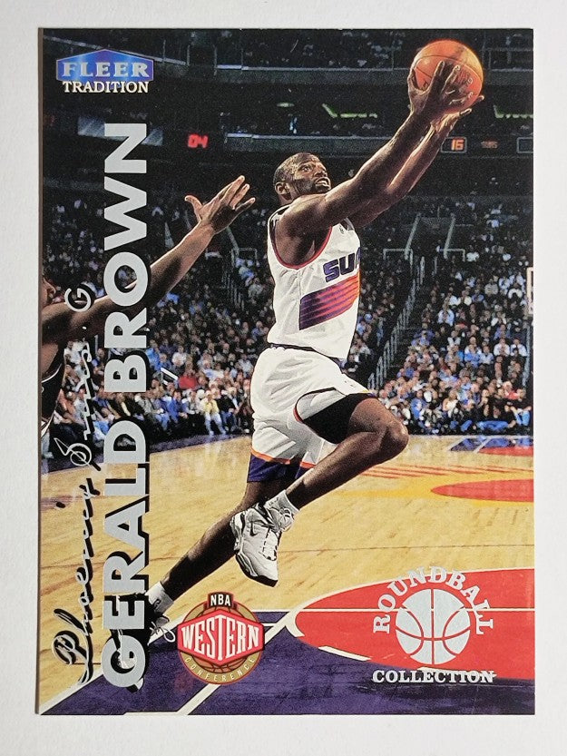 1999-00 Fleer Roundball Collection #55 Gerald Brown