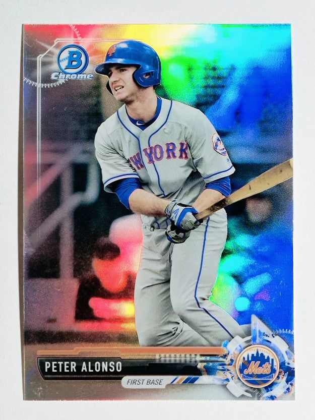 2017 Bowman Chrome Draft Refractors #BDC83 Peter Alonso