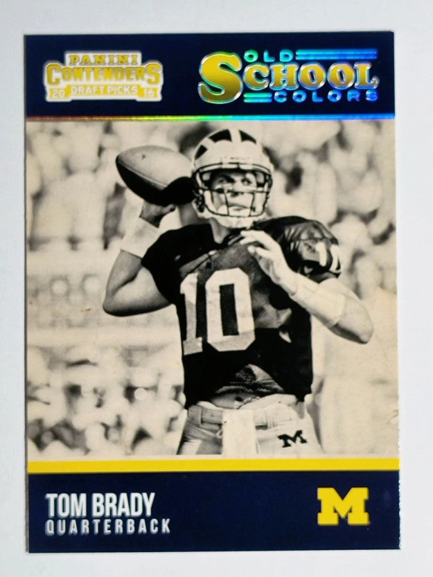 2016 Panini Contenders Draft Picks Old School Colors #25 Tom Brady