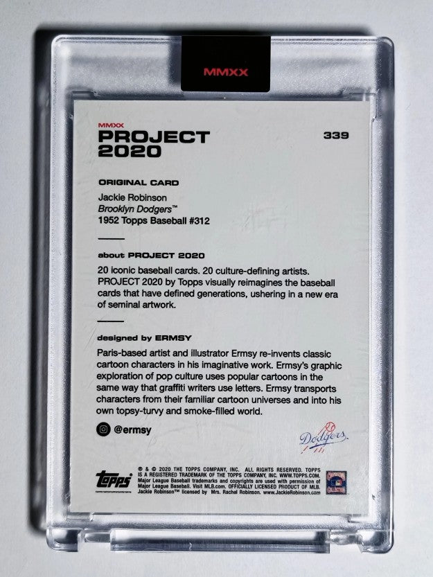 2020 Topps Project 2020 #339 Jackie Robinson/3057/Ermsy