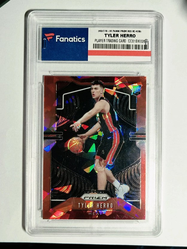 2019-20 Panini Prizm Prizms Red Ice #259 Tyler Herro
