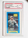 1972 Kellogg's ATG #3 John McGraw (PSA 8)