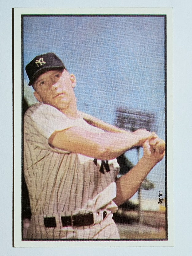 1989 Bowman Reprint Inserts #6 Mickey Mantle 53