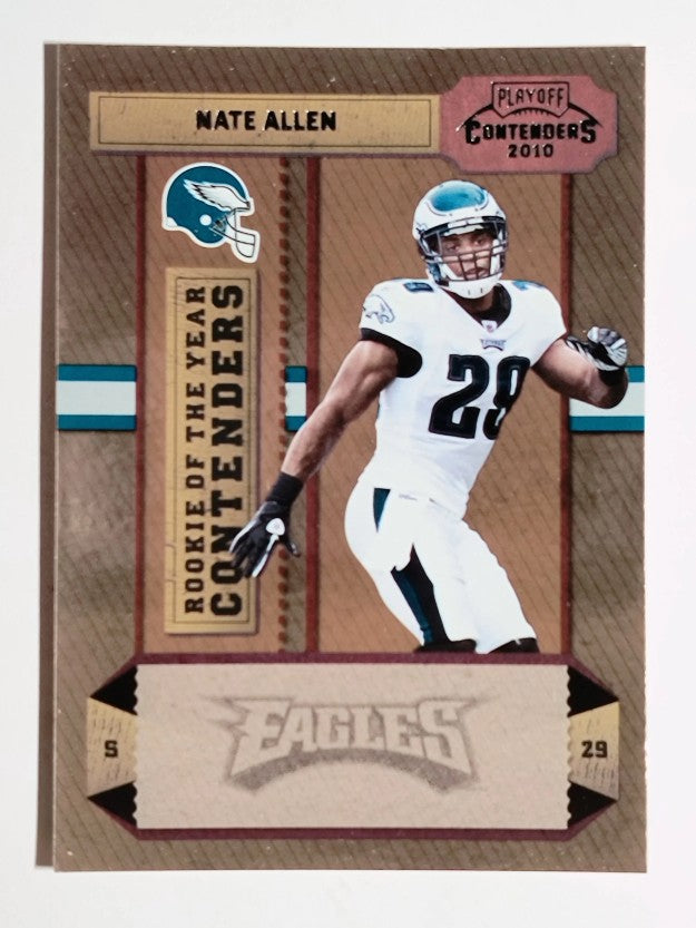 2010 Playoff Contenders ROY Contenders #21 Nate Allen