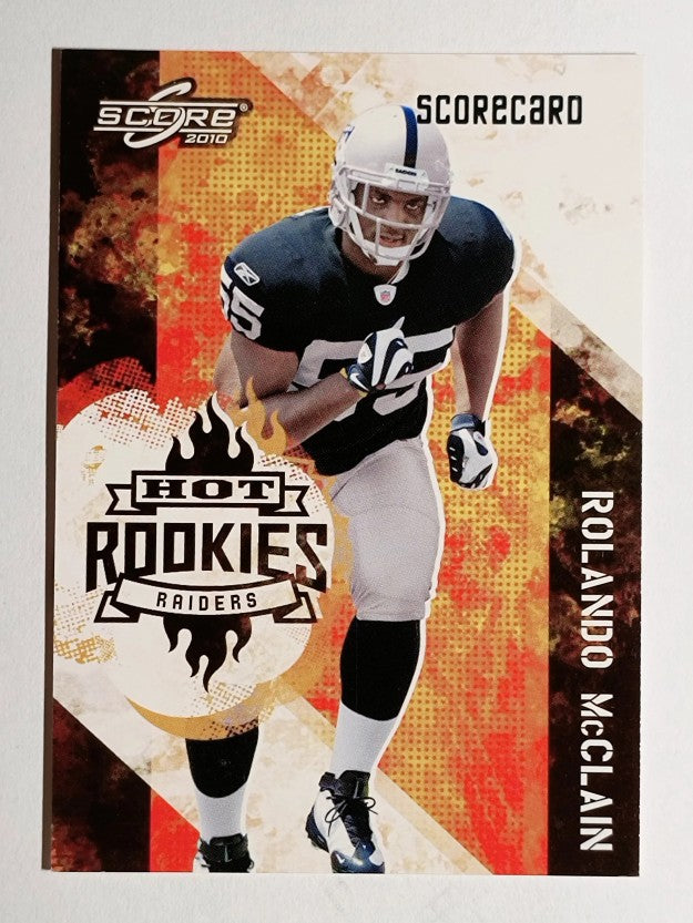 2010 Score Hot Rookies Scorecard #4 Rolando McClain