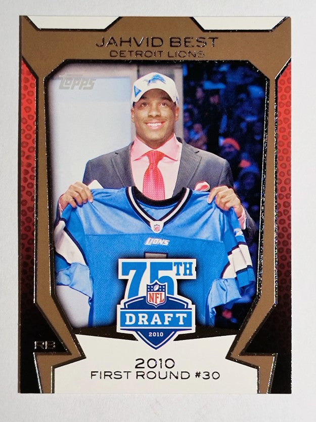 2010 Topps Draft 75th Anniversary #75DA37 Jahvid Best