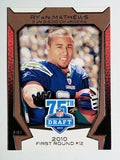 2010 Topps Draft 75th Anniversary #75DA43 Ryan Mathews