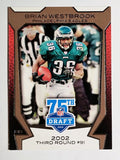 2010 Topps Draft 75th Anniversary #75DA50 Brian Westbrook