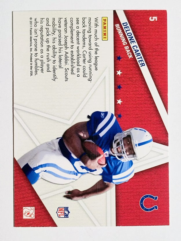 2011 Absolute Memorabilia Star Gazing #5 Delone Carter