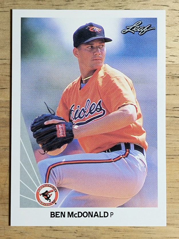 1990 Leaf #249 Ben McDonald RC