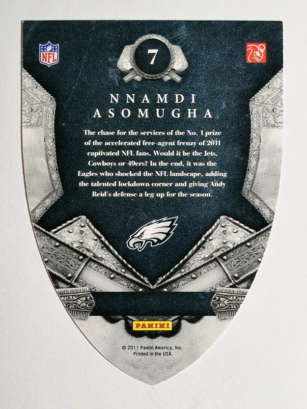 2011 Crown Royale Knights of the Gridiron #7 Nnamdi Asomugha