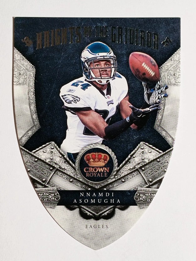 2011 Crown Royale Knights of the Gridiron #7 Nnamdi Asomugha
