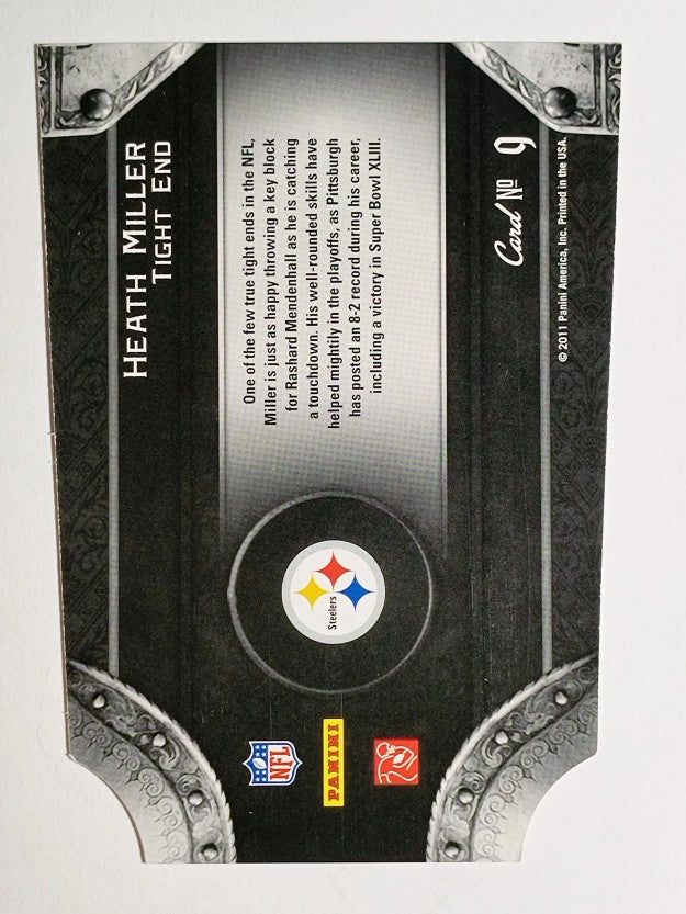 2011 Crown Royale Majestic #9 Heath Miller