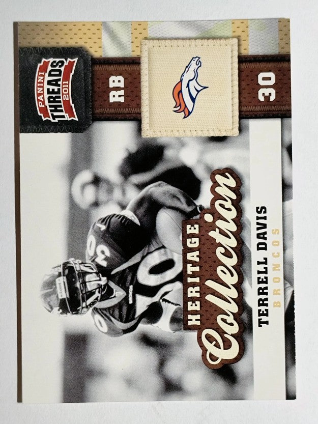 2011 Panini Threads Heritage Collection #12 Terrell Davis