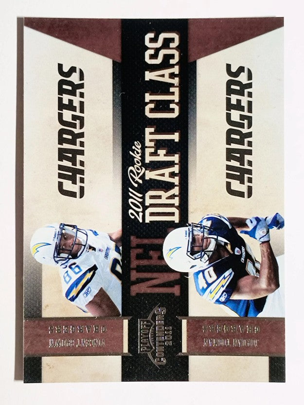 2011 Playoff Contenders Draft Class #7 Vincent Brown/Jordan Todman