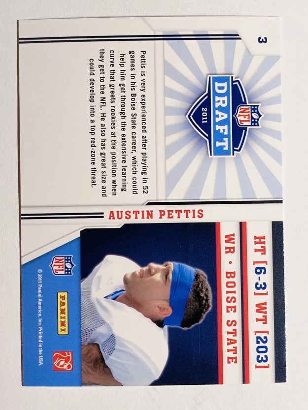 2011 Prestige NFL Draft #3 Austin Pettis