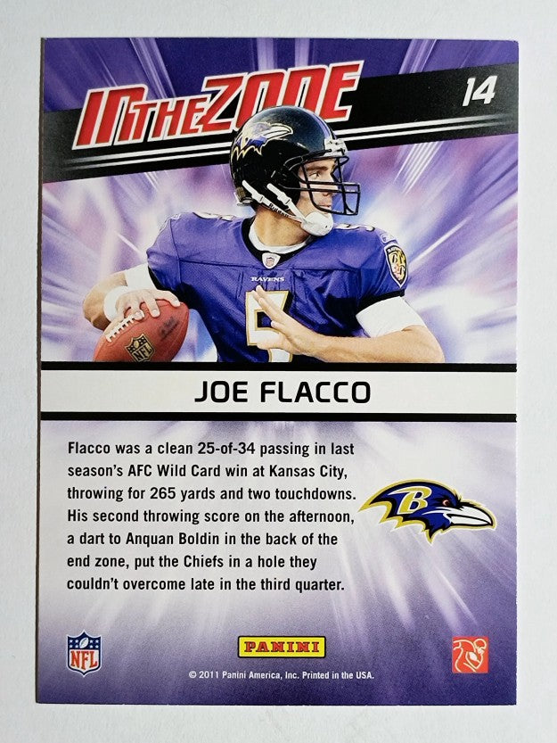 2011 Score In the Zone #14 Joe Flacco