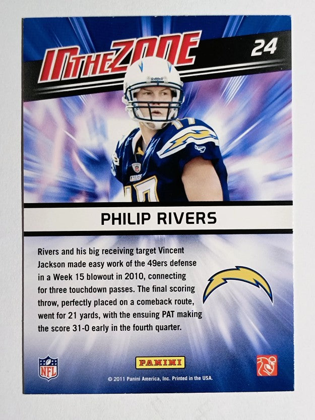 2011 Score In the Zone #24 Philip Rivers