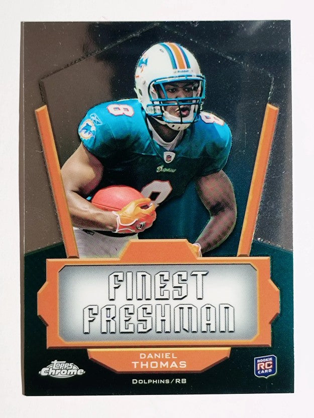 2011 Topps Chrome Finest Freshman #FFDT Daniel Thomas