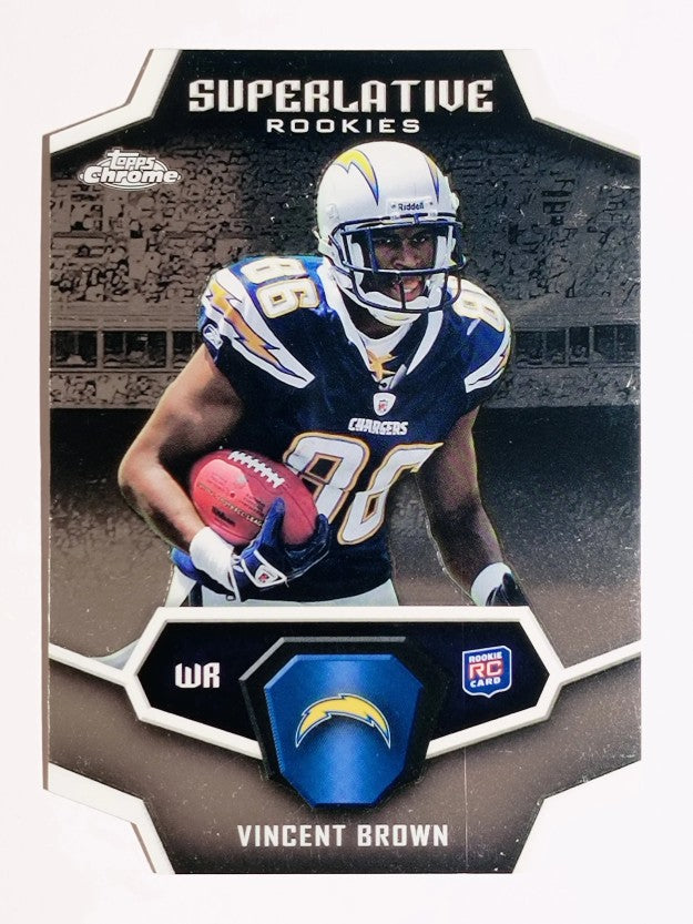 2011 Topps Chrome Superlative Rookies #SRVB Vincent Brown