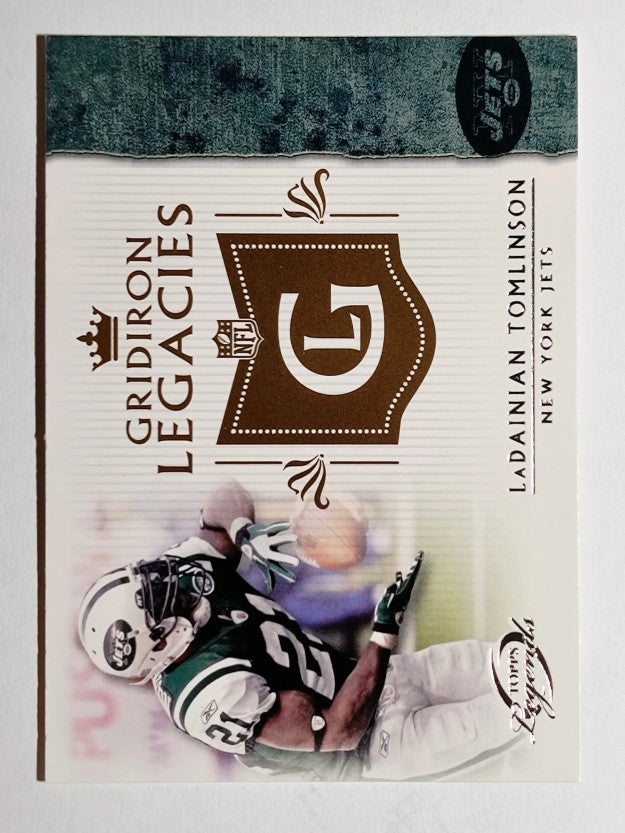 2011 Topps Legends Gridiron Legacies #GLLT LaDainian Tomlinson