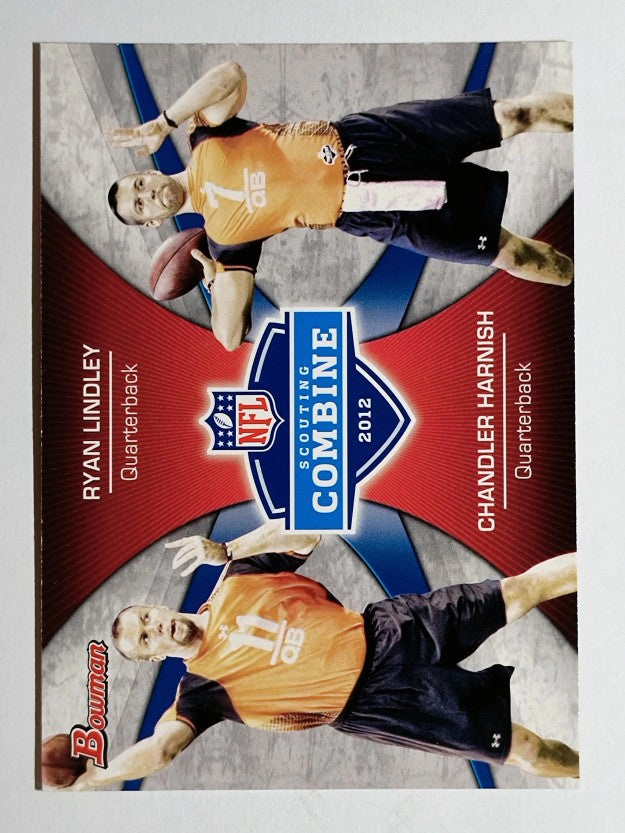 2012 Bowman Combine Competition #CCLH Ryan Lindley/Chandler Harnish