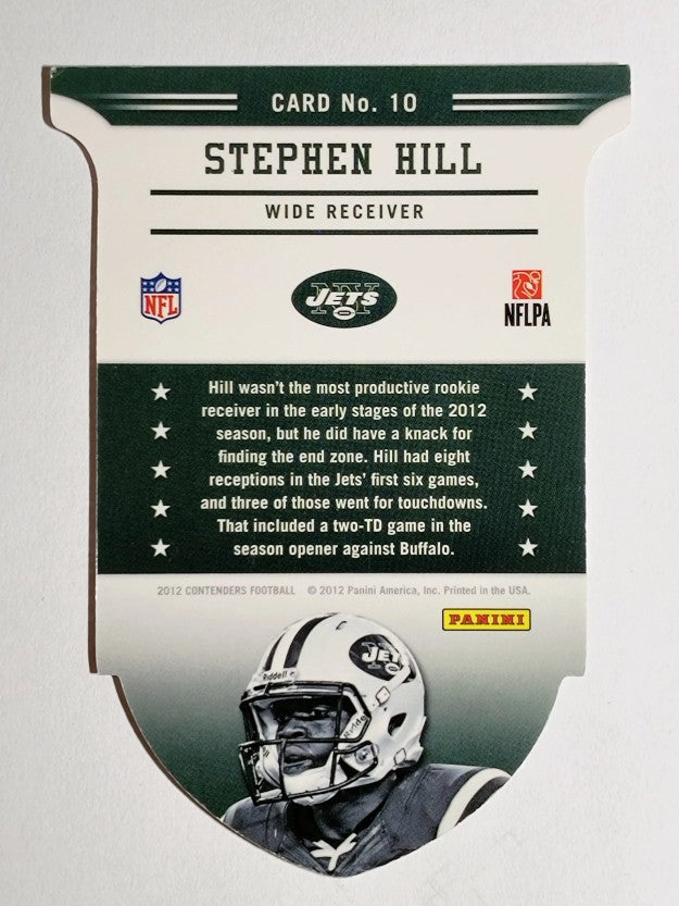 2012 Panini Contenders ROY Contenders #10 Stephen Hill