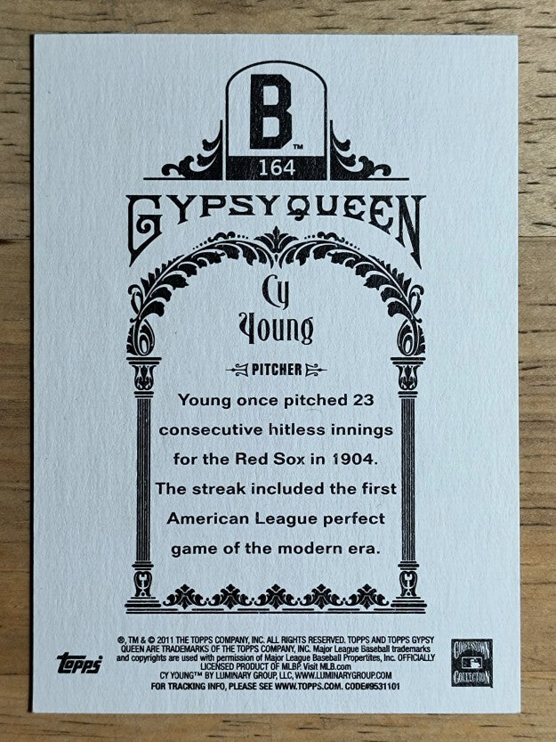 2011 Topps Gypsy Queen #164 Cy Young