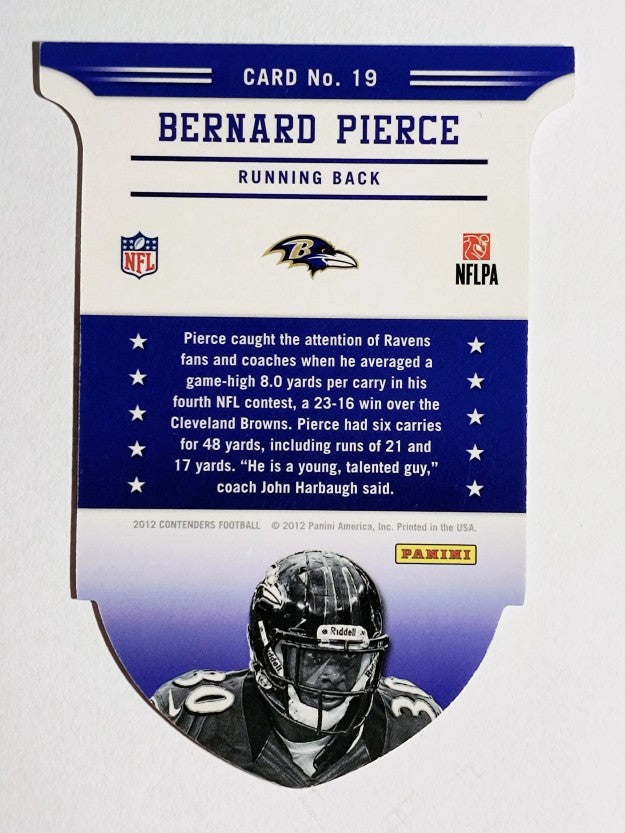 2012 Panini Contenders ROY Contenders #19 Bernard Pierce