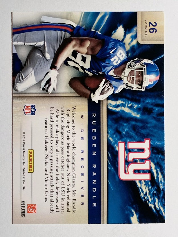 2012 Prestige Draft City Destination #26 Rueben Randle