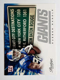 2012 Prestige Draft City Destination #26 Rueben Randle