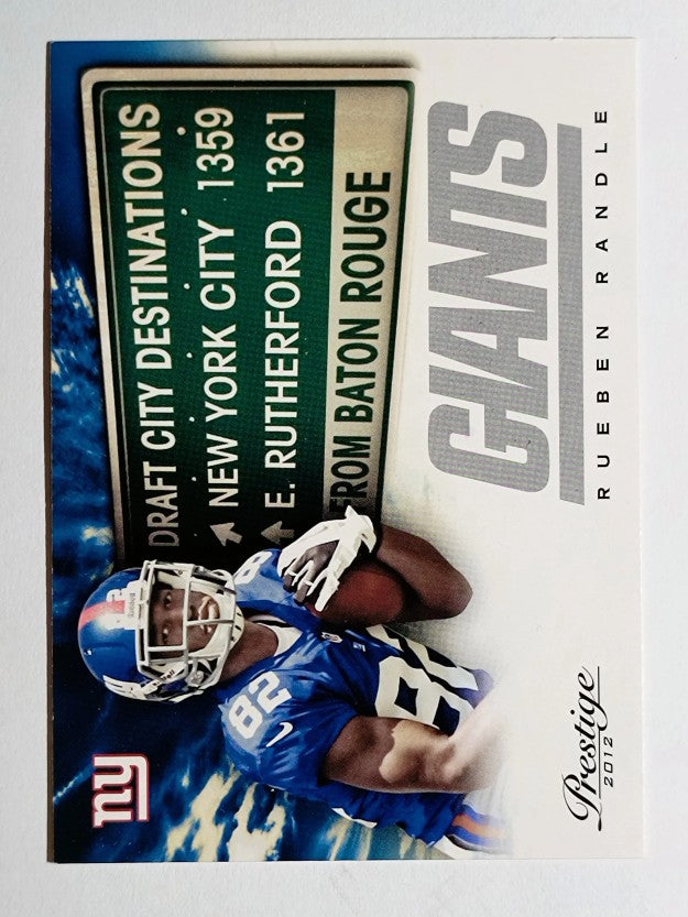 2012 Prestige Draft City Destination #26 Rueben Randle