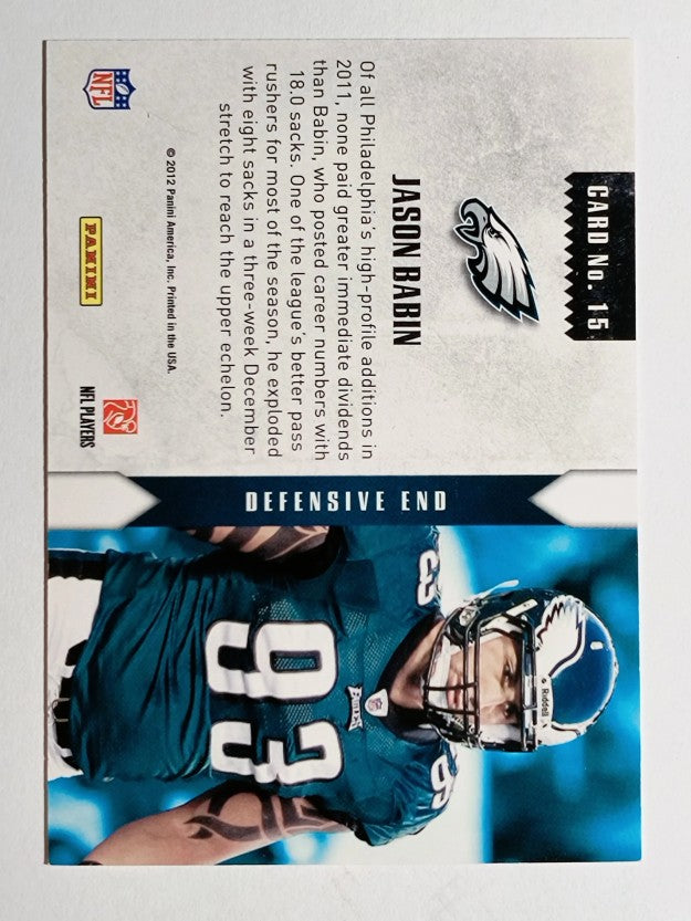 2012 Rookies and Stars Statistical Standouts #15 Jason Babin