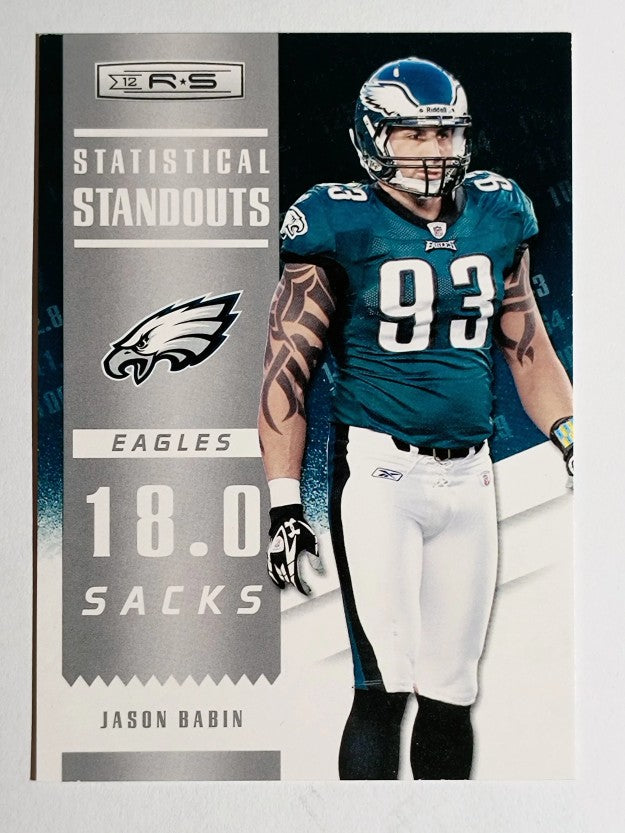 2012 Rookies and Stars Statistical Standouts #15 Jason Babin