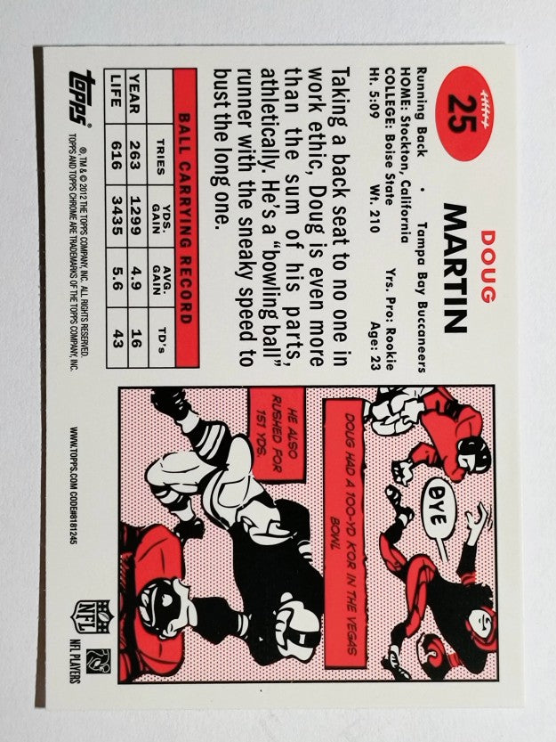 2012 Topps Chrome 1957 #25 Doug Martin