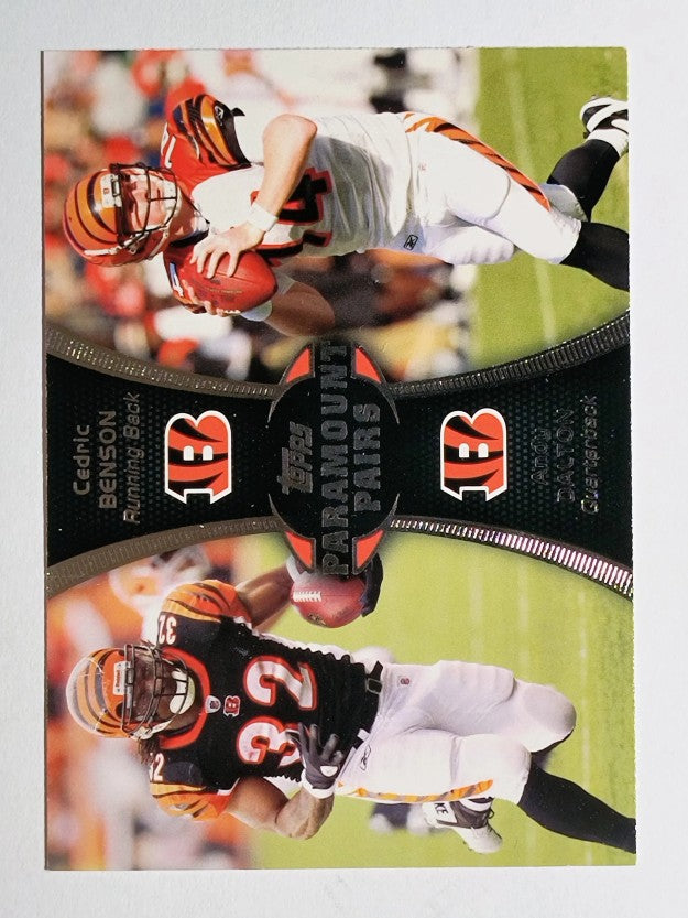2012 Topps Paramount Pairs #PABD Cedric Benson/Andy Dalton