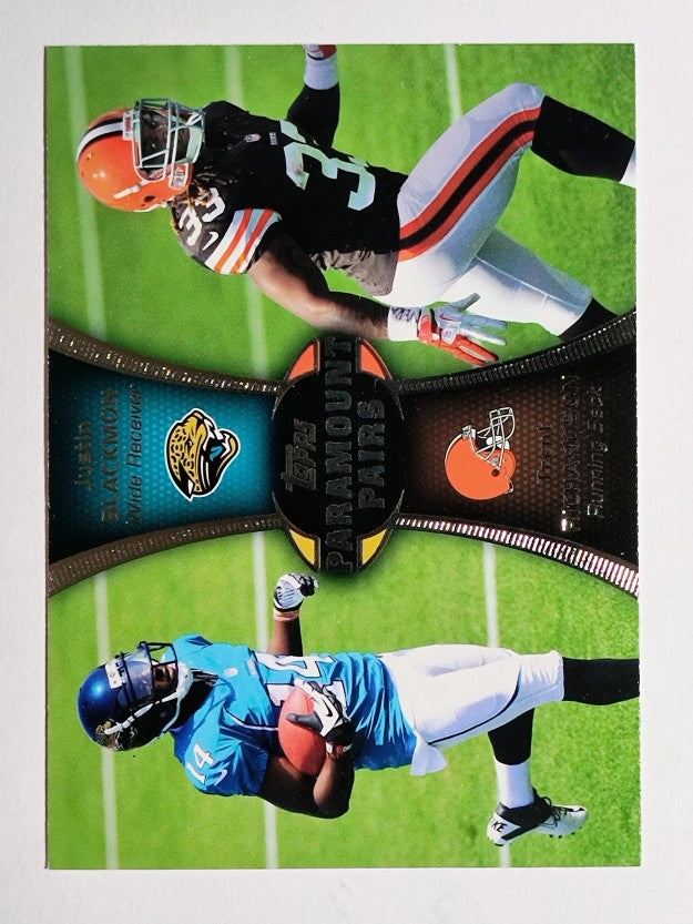 2012 Topps Paramount Pairs #PABR Justin Blackmon/Trent Richardson