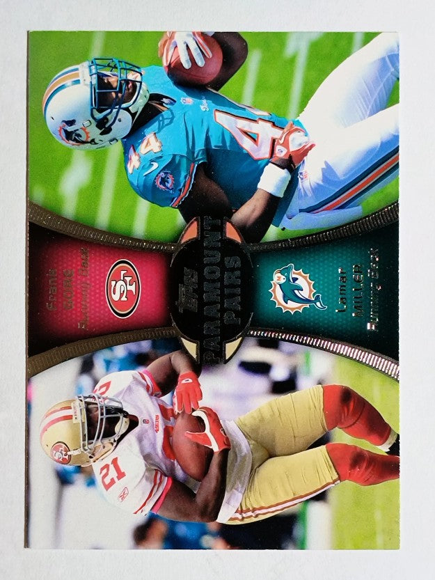 2012 Topps Paramount Pairs #PAGM Frank Gore/Lamar Miller
