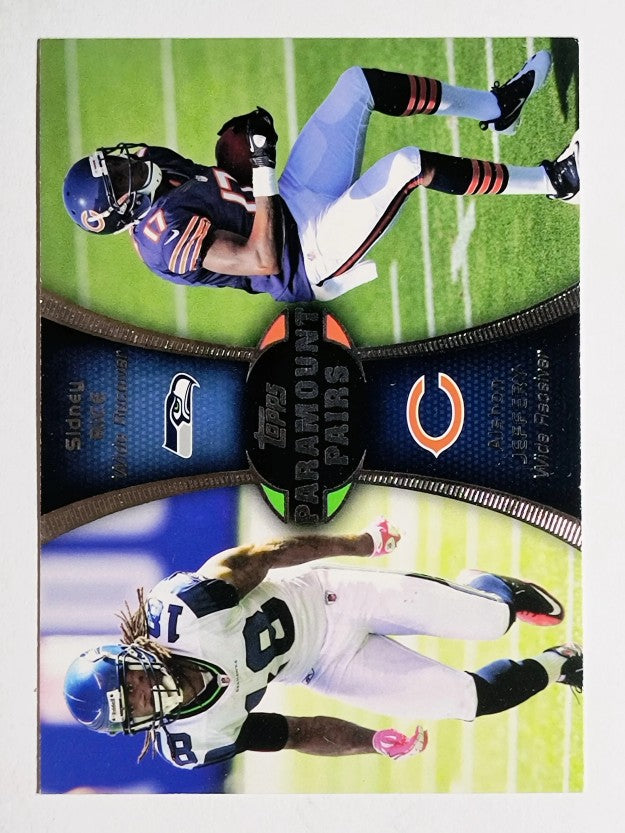 2012 Topps Paramount Pairs #PARJ Sidney Rice/Alshon Jeffery