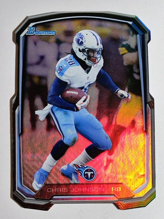 2013 Bowman Die Cut #BDCCJ Chris Johnson