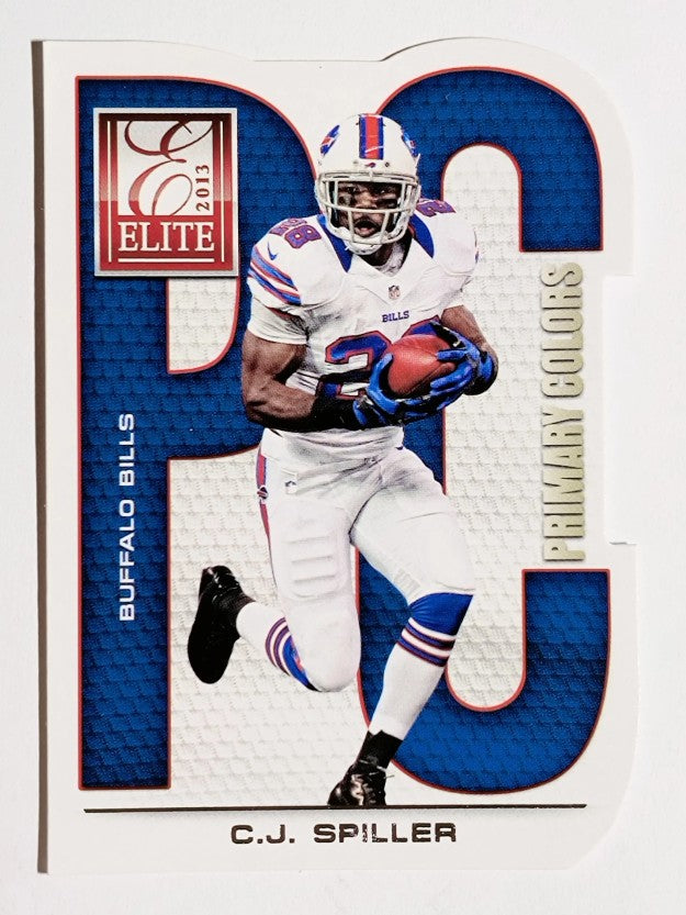 2013 Elite Primary Colors Silver #7 C.J. Spiller