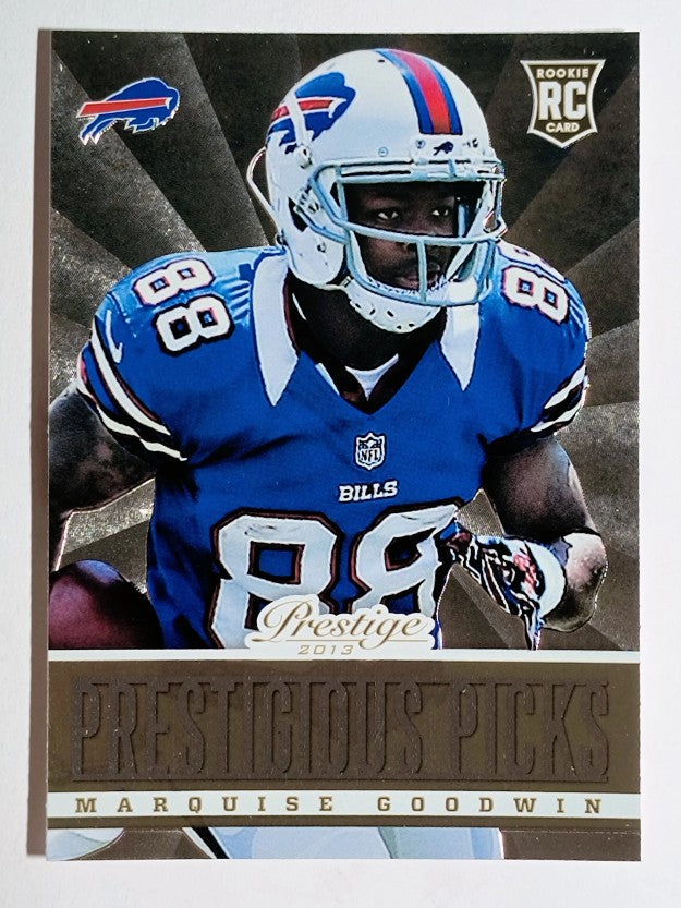 2013 Prestige Prestigious Picks Gold #21 Marquise Goodwin