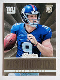 2013 Prestige Prestigious Picks Gold #25 Ryan Nassib