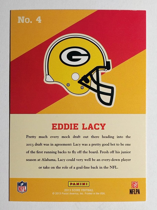2013 Score Hot Rookies #4 Eddie Lacy