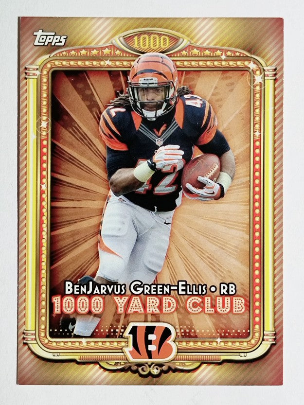 2013 Topps 1000 Yard Club #27 BenJarvus Green-Ellis