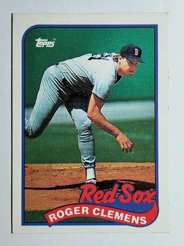 1989 Topps #450 Roger Clemens